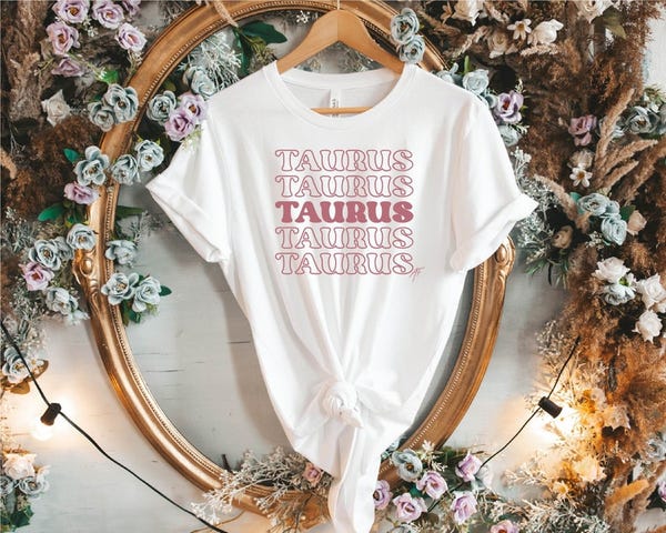 AF Taurus Zodiac Sign T-Shirt