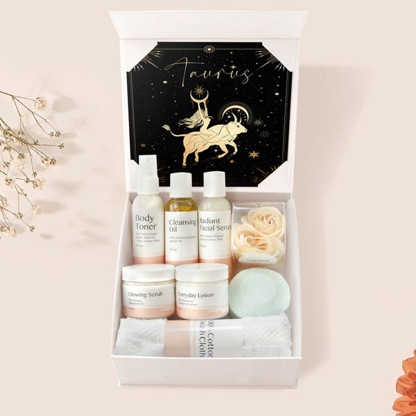Taurus Zodiac Gift Gift Box Set