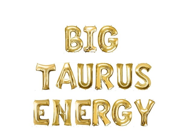 Big Taurus Energy Banner