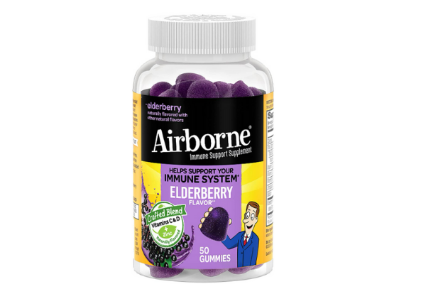 Airborne Elderberry + Zinc & Vitamin C Gummies 