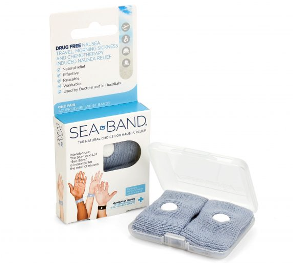 Sea-Band’s are acupressure wrist bands