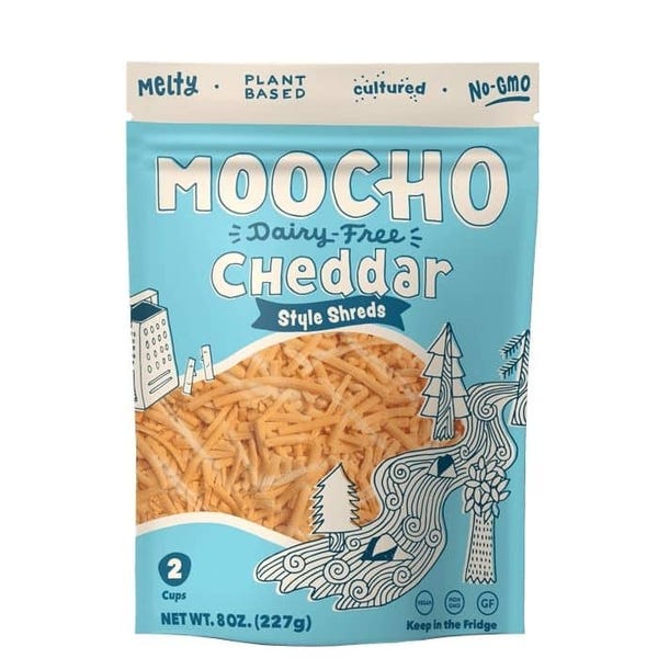 Moocho - Dairy-Free Cheese Shreds, 8oz