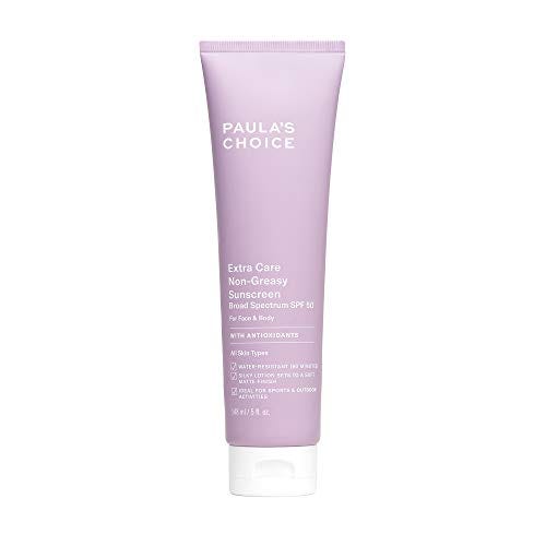 Paula's Choice Extra Care Oil Free Face & Body Sunscreen SPF 50, 5 Oz