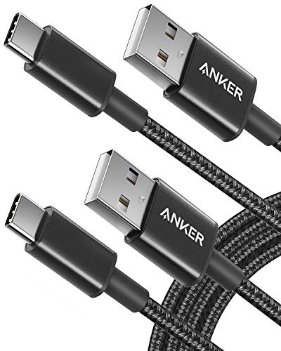 USB C Cable, Anker [2-Pack, 6 ft]  USB A to Type C Charging Cable 