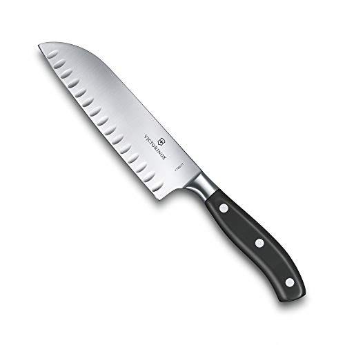 Victorinox Forged 7-Inch Granton Edge Santoku Knife