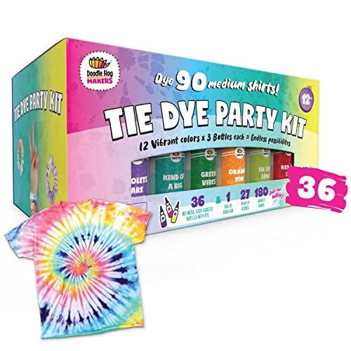 Tie Dye Party Kit: Rainbow Classic