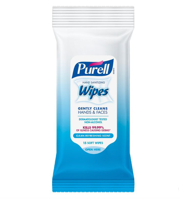 PURELL Hand Sanitizing Wipes Clean Refreshing Scent 

