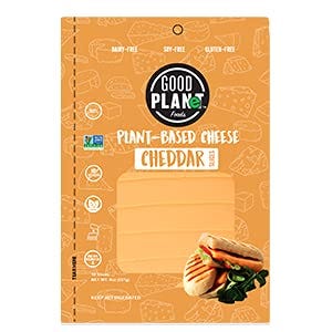 GOOD PLANeT Foods, Cheddar Cheese Slices (Pack of 7)