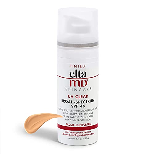 EltaMD UV Clear SPF 46 Tinted Face Sunscreen - 1.7 oz Pump