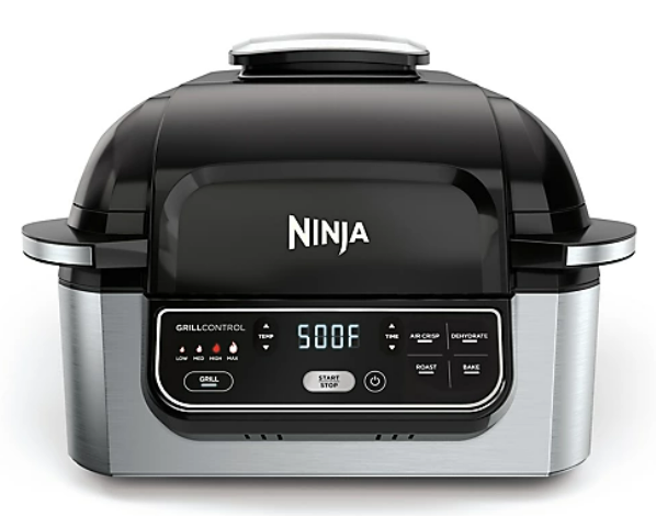 Ninja® Foodi™ 5-in-1 Indoor Grill with 4-Quart Air Fryer