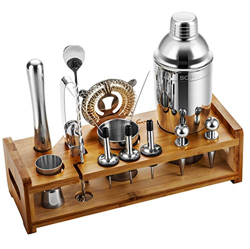 Soing 24-Piece Cocktail Shaker Set