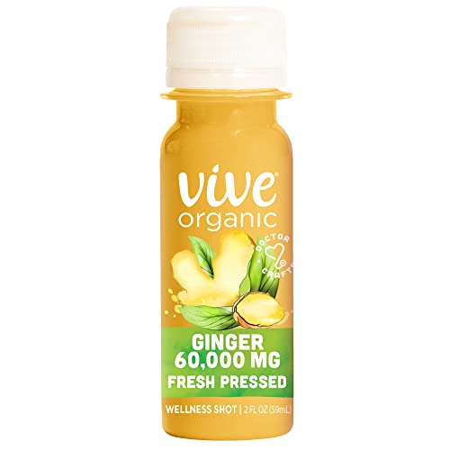 Vive Organic Pure Boost Ginger Shot (2oz bottle)