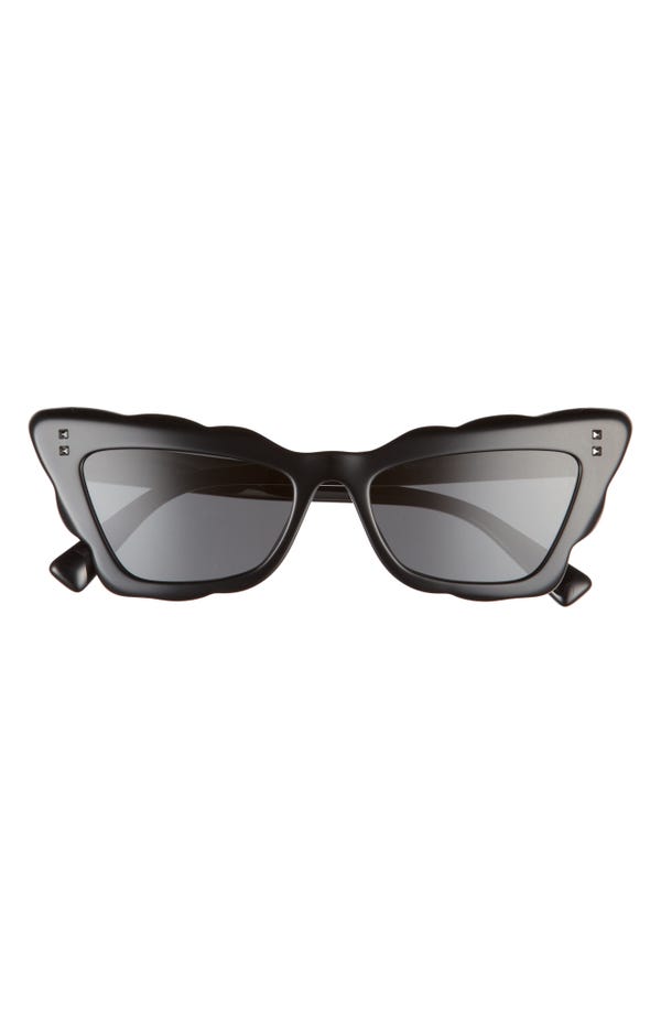 Valentino 53mm Cat Eye Sunglasses
