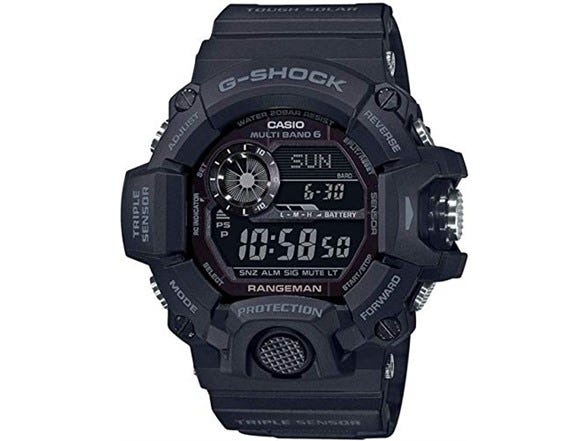 Casio GW9400-1B Tactical Rangeman G-Shock Solar Atomic Watch