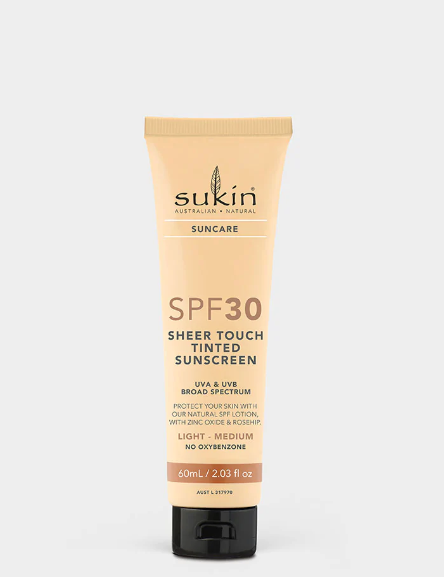 SPF30 Sheer Touch Face Sunscreen | Light Medium