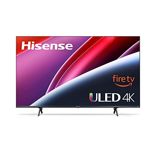 All-New Hisense U6 Series 50-Inch 4K Quantum Dot QLED Smart Fire TV with Dolby Vision (50U6HF, 2022 Model)