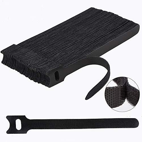 60PCS 6 Inches Reusable Cable Ties