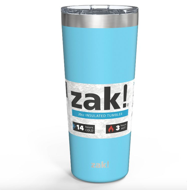 Zak! Designs 20oz Double Wall Stainless Steel Latah Tumbler

