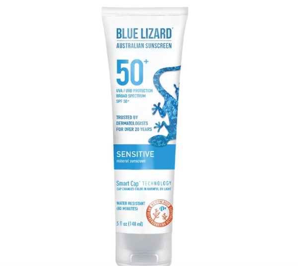 Blue Lizard Sensitive Mineral Sunscreen Lotion - SPF 50+ - 5 fl oz

