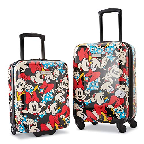 American Tourister Disney Hardside Luggage, Minnie Mouse 2, 2-Piece Set