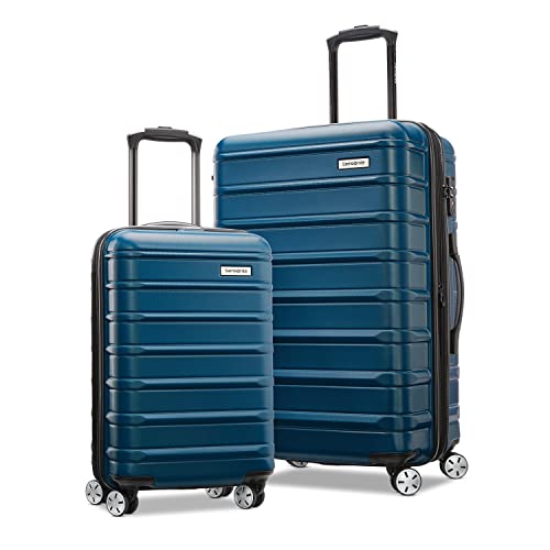 Samsonite Omni 2 Hardside Expandable Luggage, Lagoon Blue, 2-Piece Set 