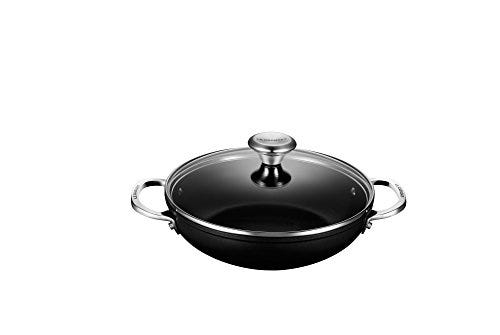 Le Creuset Toughened Nonstick Shallow Casserole/Braiser with Glass Lid