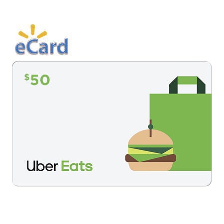 Uber Eats Gift Card 
