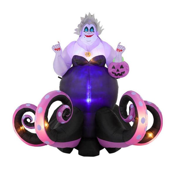 6 ft Animated Ursula Halloween Inflatable