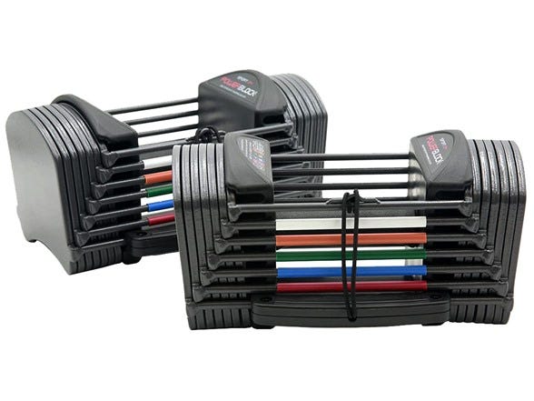 PowerBlock Sport 24 Adjustable Dumbbell Set, 24 lbs per Hand (Sold in Set of 2)