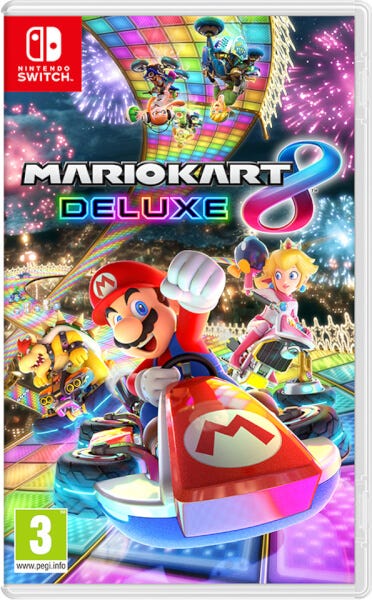 Mario Kart 8 Deluxe + 12-month subscription to Nintendo Switch Online