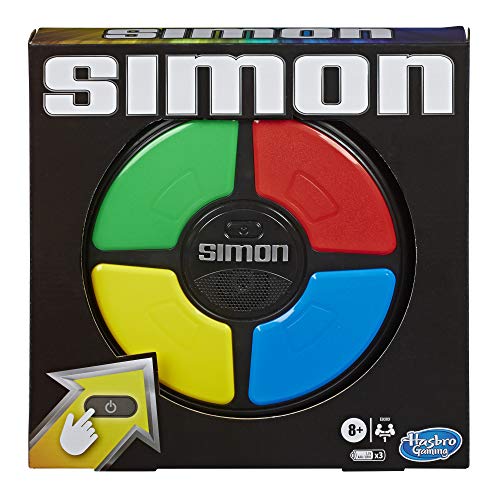 Hasbro Gaming Simon Handheld Electronic Memory Game 