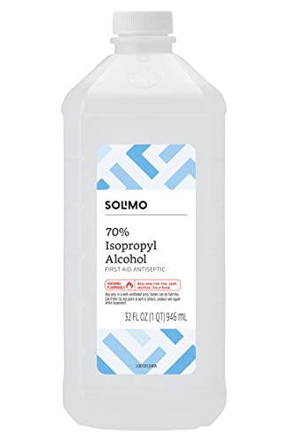Amazon Brand - Solimo 70% Isopropyl Alcohol 