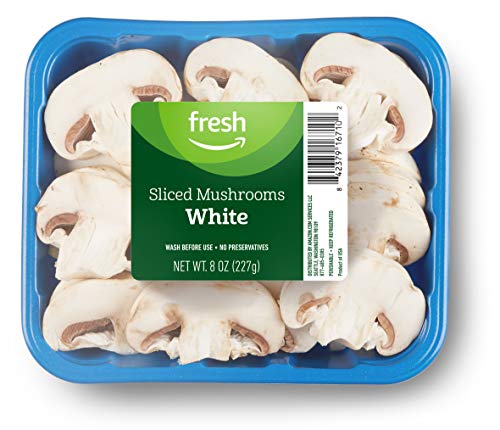 Fresh Brand – Sliced White Mushrooms, 8 oz