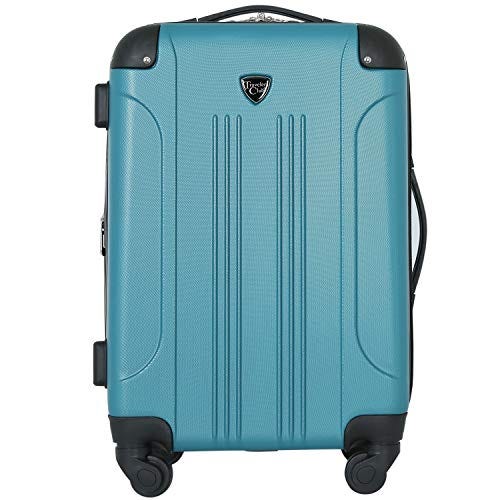 Travelers Club Chicago Hardside Expandable Spinner Suitcase