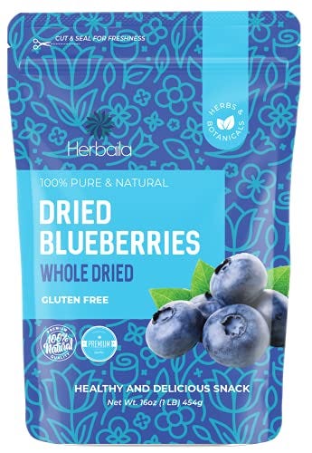 Dried Blueberries No Sugar Added, 16 oz.