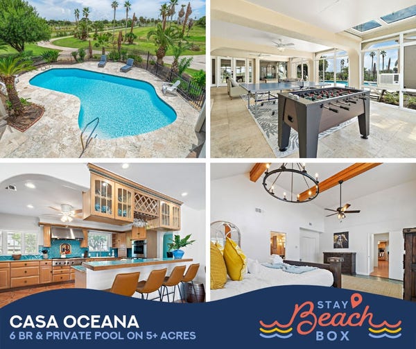 Casa Oceana|BeachBox|Private Pool/5+ Acres - Villas for Rent in Galveston, Texas, United States