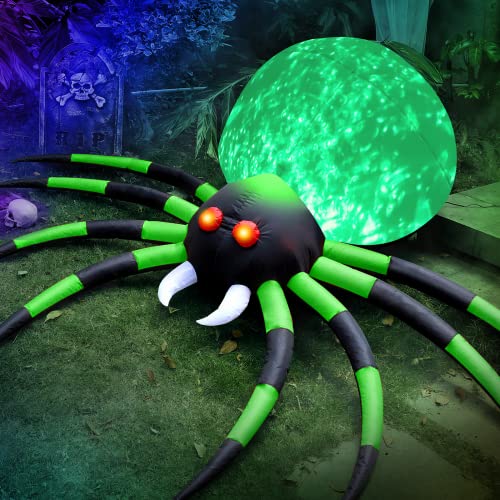 26. FunFanso Halloween Spider Inflatable