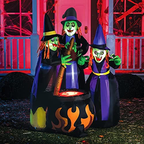 1. Joiedomi Three Witches Halloween Inflatable