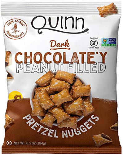 Quinn Chocolate'y Peanut Butter Filled Pretzel Nuggets
