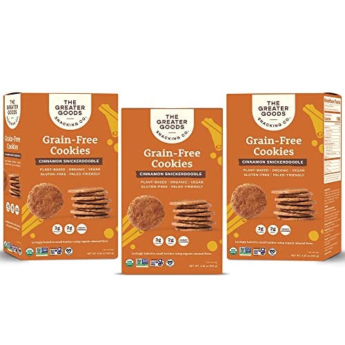 The Greater Goods Snacking Co. Cinnamon Snickerdoodle Cookies
