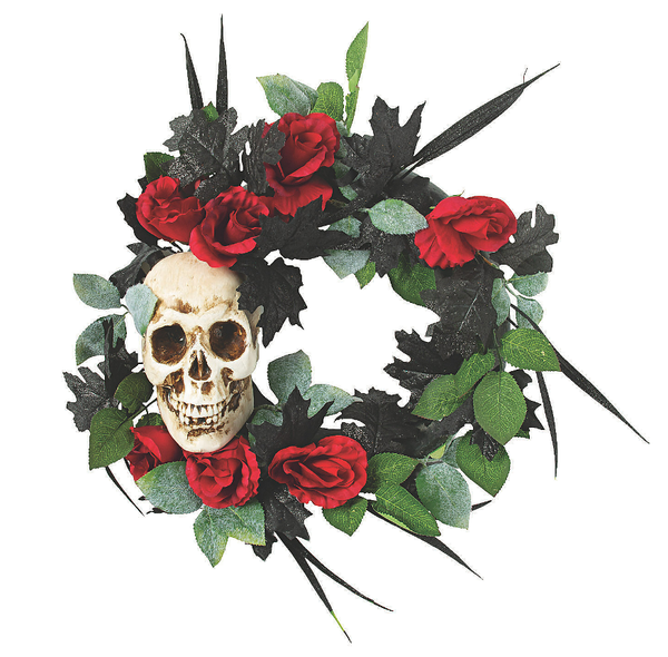 Gothic Wreath Halloween Decoration