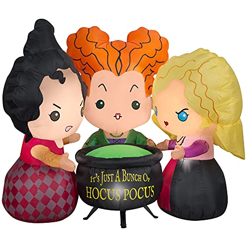  4' Tall Hocus Pocus Sanderson Sisters Halloween Inflatable