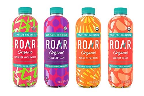 Roar Organic Electrolyte Infusions - 4-Flavor Variety Pack
