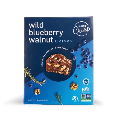 Maine Crisp Wild Blueberry Crisps 4-Pack