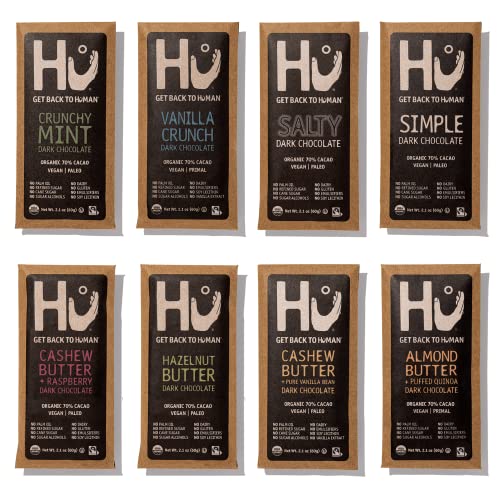 Hu Chocolate Bars 8-Pack Variety 