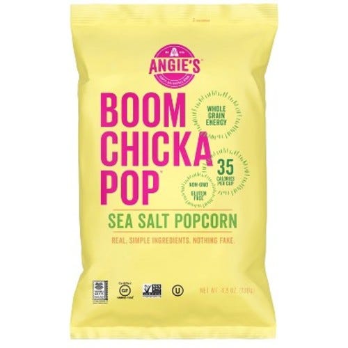 Boomchickapop Sea Salt Popcorn