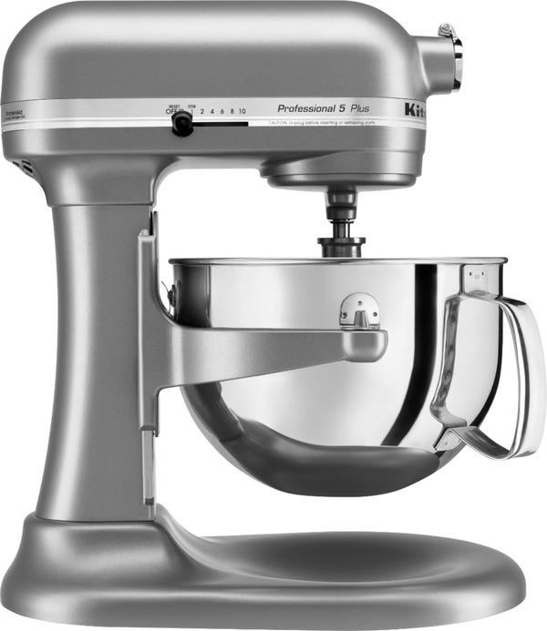 KitchenAid - Pro 5™ Plus 5 Quart Bowl-Lift Stand Mixer - Silver