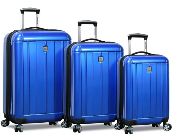 American Tourister Phenom Softside Large Checked Spinner Suitcase - Blue :  Target