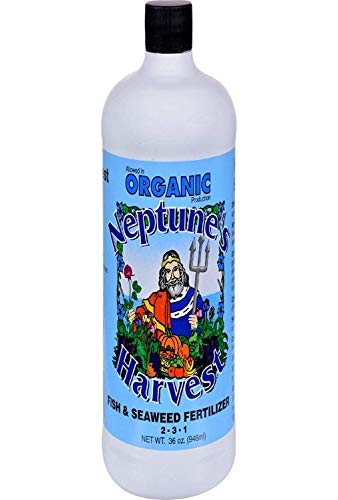 Neptune's Harvest Organic Hydrolized Fish & Seaweed Fertilizer 36 0z
