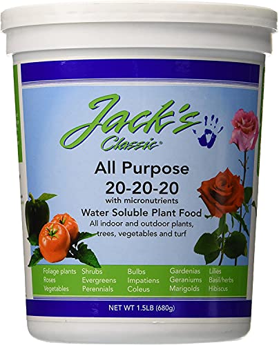 Jack's Classic All Purpose 20-20-20 Water Soluble Plant Food